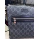 Мессенджер серый Gucci gray GG small c661