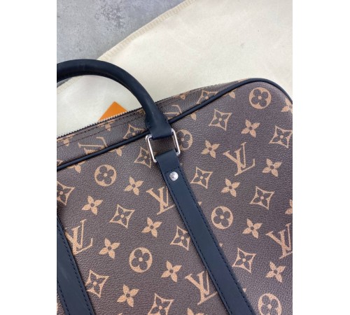 Сумка под документы/ноутбук коричневая Louis Vuitton brown monogram c662