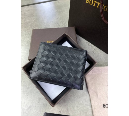 Кардхолдер Bottega Veneta черный c отделение под права внутри k280