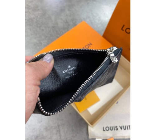 Визитница серая Louis Vuitton Damier Graphite grey k372