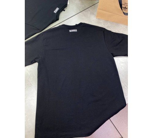 Футболка Vetements Click Here Tee черного цвета f605