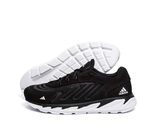 кросівки літні сітка Adidas Ozelia Black