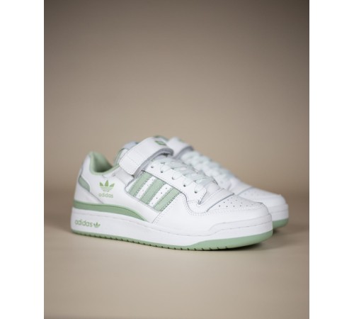 Жіночі кросівки Adidas Forum 84 Low White Green