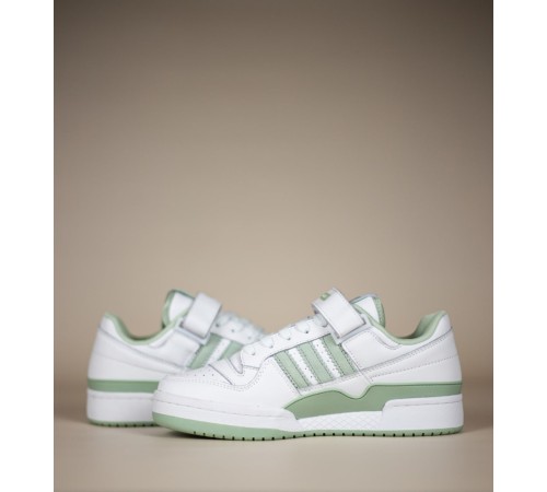 Жіночі кросівки Adidas Forum 84 Low White Green