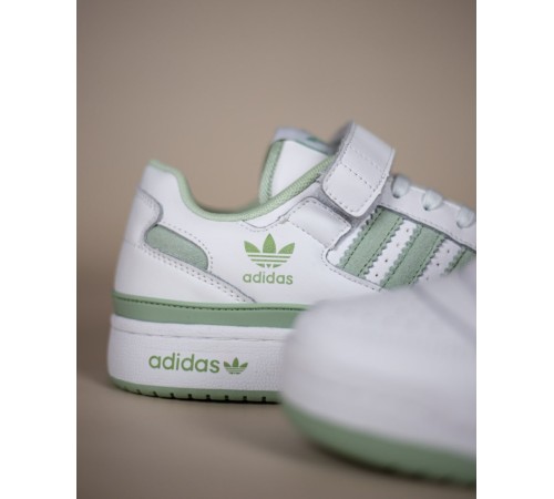 Жіночі кросівки Adidas Forum 84 Low White Green