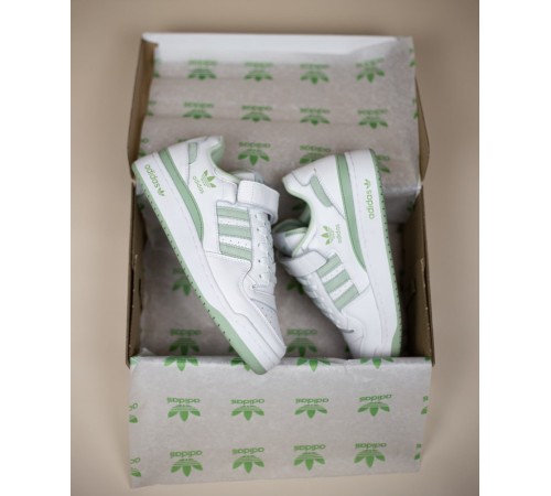 Жіночі кросівки Adidas Forum 84 Low White Green