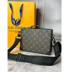 Сумка-мессенджер Louis Vuitton Handle Soft Trunk s011,  коричневый