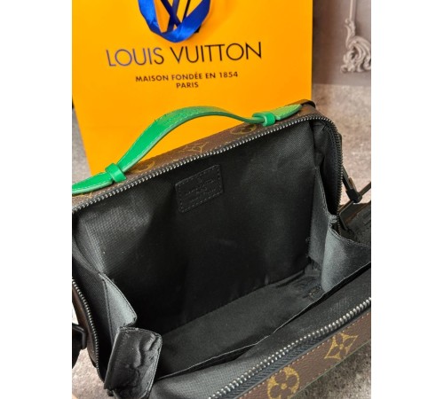 Сумка-мессенджер Louis Vuitton Handle Soft Trunk s011,  коричневый