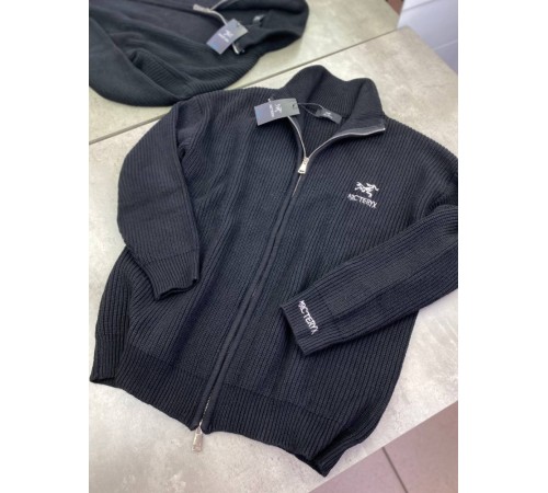 Толстовка Arcteryx Black на молнии sg262