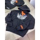 Худи черный Heron Preston Skull Flame Graphic Phint sg268