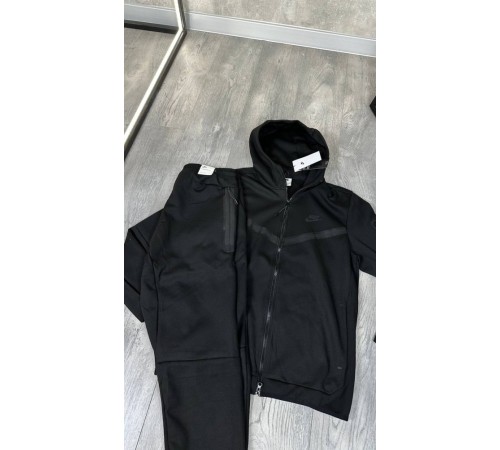 Спортивний костюм Nike Tech Fleece black чоловічий чорний