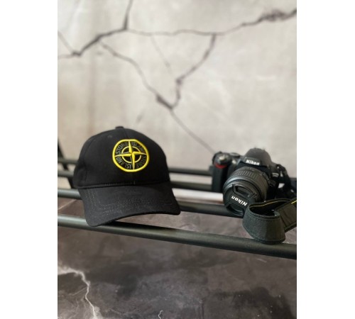 Кепка Stone Island чорна