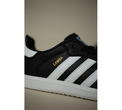 Чоловічі кросівки Adidas Samba Black White