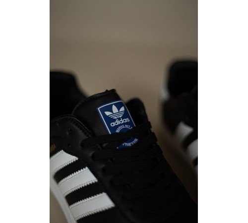 Чоловічі кросівки Adidas Samba Black White