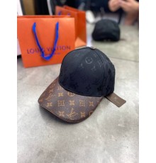 Кепка Louis Vuitton коричневая gu505