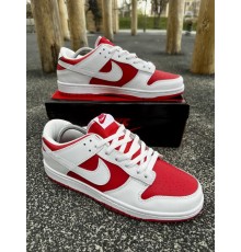 Кроссовки Nike SB Dunk (white & red)