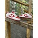 Кроссовки Nike SB Dunk (white & red)