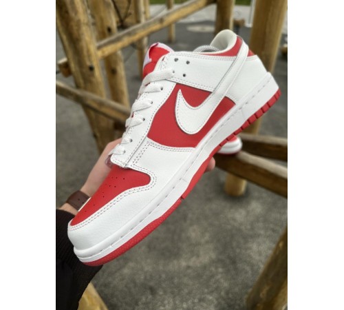 Кроссовки Nike SB Dunk (white & red)