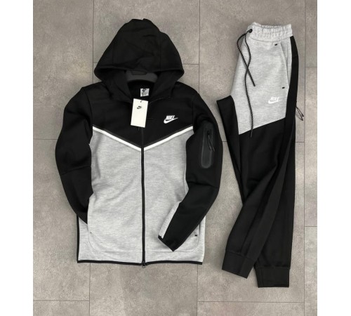 Спортивный костюм Nike Tech Fleece черно-серый