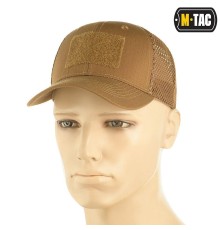 M-Tac бейсболка з липучкою та сіткою Flex ріп-стоп Coyote Brown