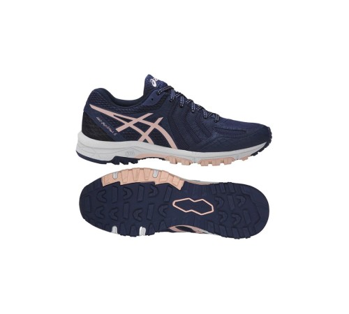 Кросівки жіночі Asics Gel-FuJiAttack 5 Wmn Indigo Blue/Evening Sand/ Grey (T68ON-4917)