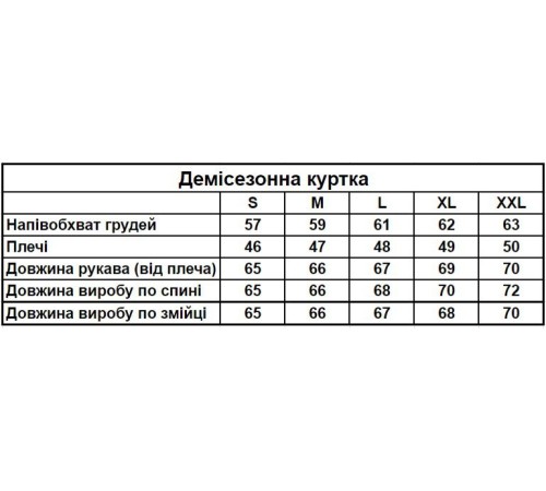 Демісезонна куртка Palm чорна RD362