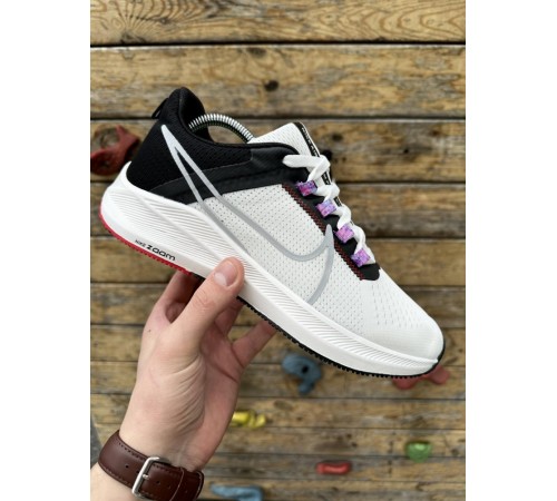 Кроссовки Nike Air Zoom Pegasus (бело-черные)