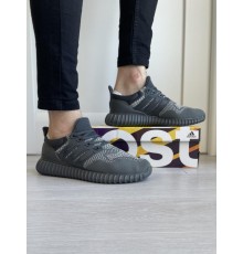 Кроссовки Adidas UltraBoost, беговые, сетка хаки