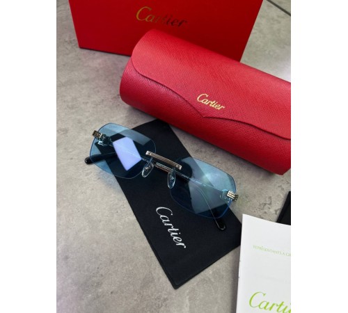 Солнцезащитные очки синие Cartier Blue CT0271S g224