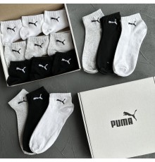 Подарочный Набор носков в стиле Puma 18 Пар 40-45 размер