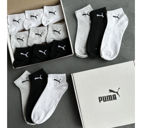 Подарочный Набор носков в стиле Puma 18 Пар 40-45 размер