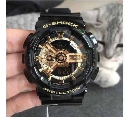 Чоловічий спортивний годинник Casio G-Shock GA-110, чорний