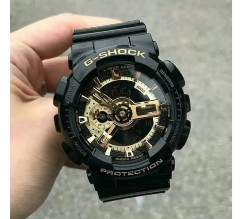 Чоловічий спортивний годинник Casio G-Shock GA-110, чорний