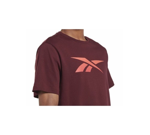 Футболка чоловіча Reebok RI Logo Tee Maroon (HR9029)