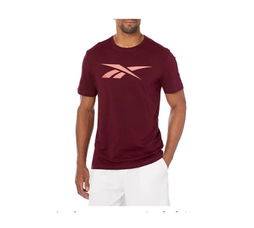 Футболка чоловіча Reebok RI Logo Tee Maroon (HR9029)