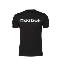 Футболка чоловіча Reebok GS Linear Re Black/White (GJ0136)