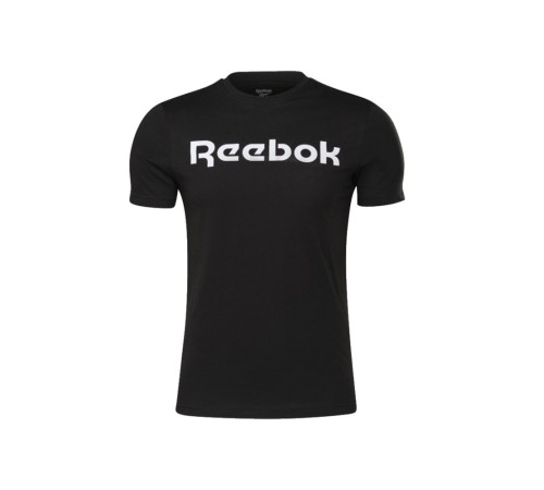 Футболка чоловіча Reebok GS Linear Re Black/White (GJ0136)