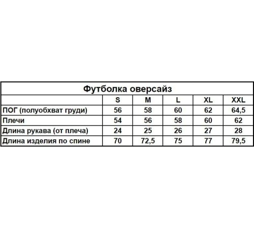 Футболка оверсайз чорна Good RD399