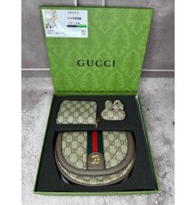 Женский набор Gucci G-2073 wb069  бежевый