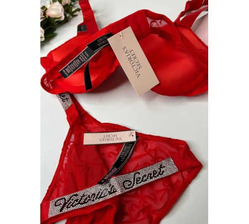 Комплект  Victoria's Secret 18870 красный kk057