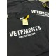 Футболка черная  Vetements Logo f651