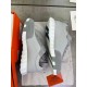 Кроссовки серые Hermes Bouncing Gray ob392