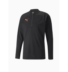 Кофта чоловіча Puma individualFinal 1/4 Zip Trai Black-Neon Citrus (657950-45)