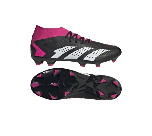 Бутси футбольні чоловічі Adidas Predator Accuracy.3 FG UNI Black/Pink (GW4589)