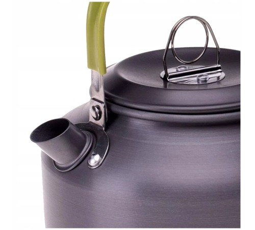 Чайник туристичний Elbrus Hike Kettle 800 мл Matt Grey/Lime (DS08)