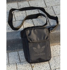 Барсетка Visor Adidas чорний логотип