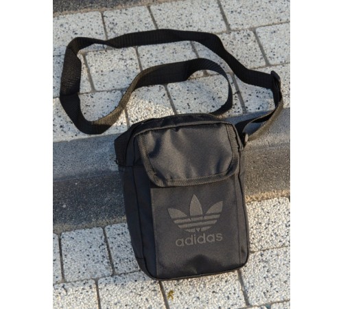 Барсетка Visor Adidas чорний логотип