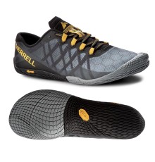 Кросівки чоловічі бігові Merrell Vapor Glove 3 39 (25,5 см) Dark Grey (J09681-39)