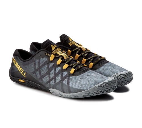 Кросівки чоловічі бігові Merrell Vapor Glove 3 39 (25,5 см) Dark Grey (J09681-39)