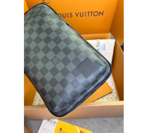 Сумка слінг сіра Louis Vuitton Avenue NM Damier Graphite c800